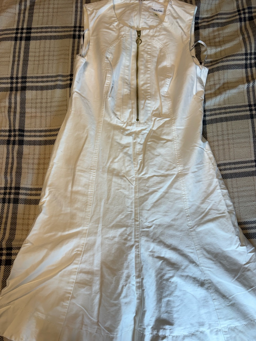 Calvin Klein White Dress